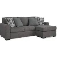 Signature Design by Ashley® Gardiner Pewter Sofa Chaise