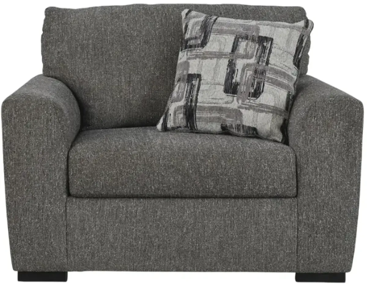 Signature Design by Ashley® Gardiner Pewter Chair and a Half