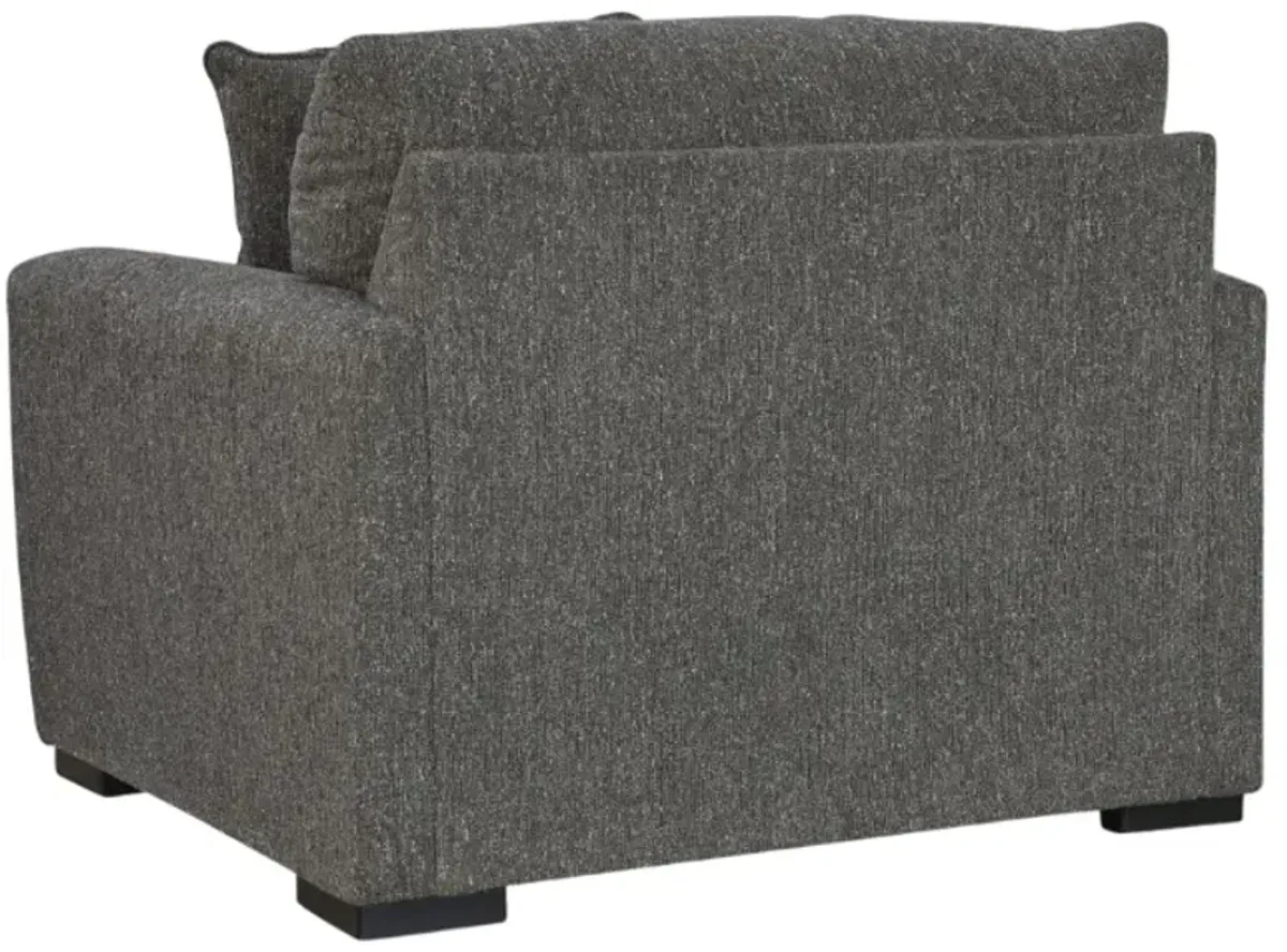Signature Design by Ashley® Gardiner Pewter Chair and a Half