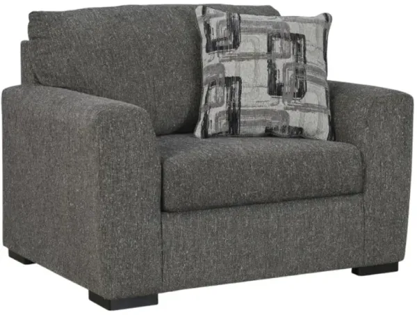 Signature Design by Ashley® Gardiner Pewter Chair and a Half