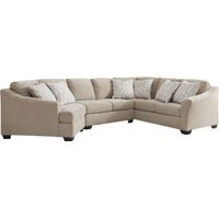 Signature Design by Ashley® Brogan Bay 3-Piece Cork Sectional with Left-Arm Facing Cuddler