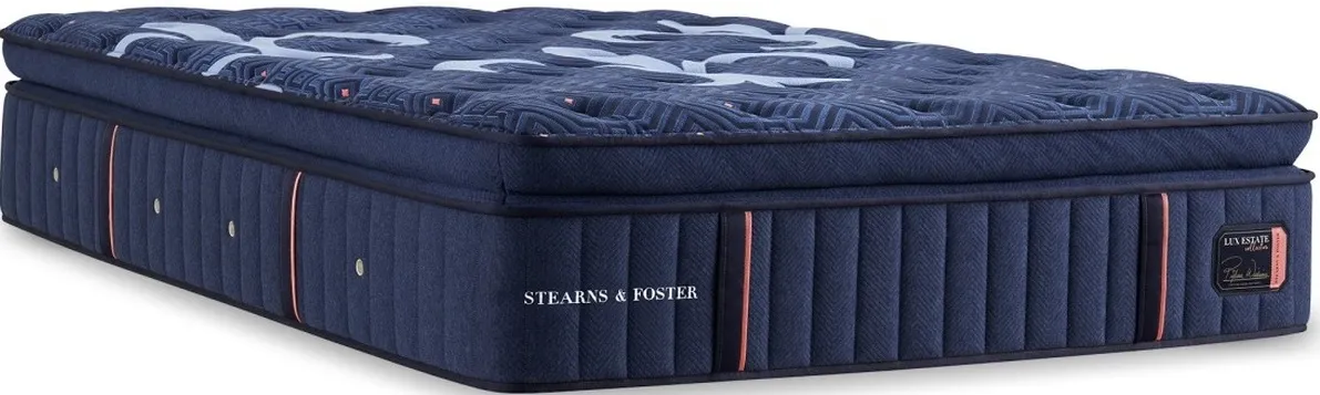 Stearns & Foster® Lux Estate Wrapped Coil Soft Pillow Top Queen Mattress