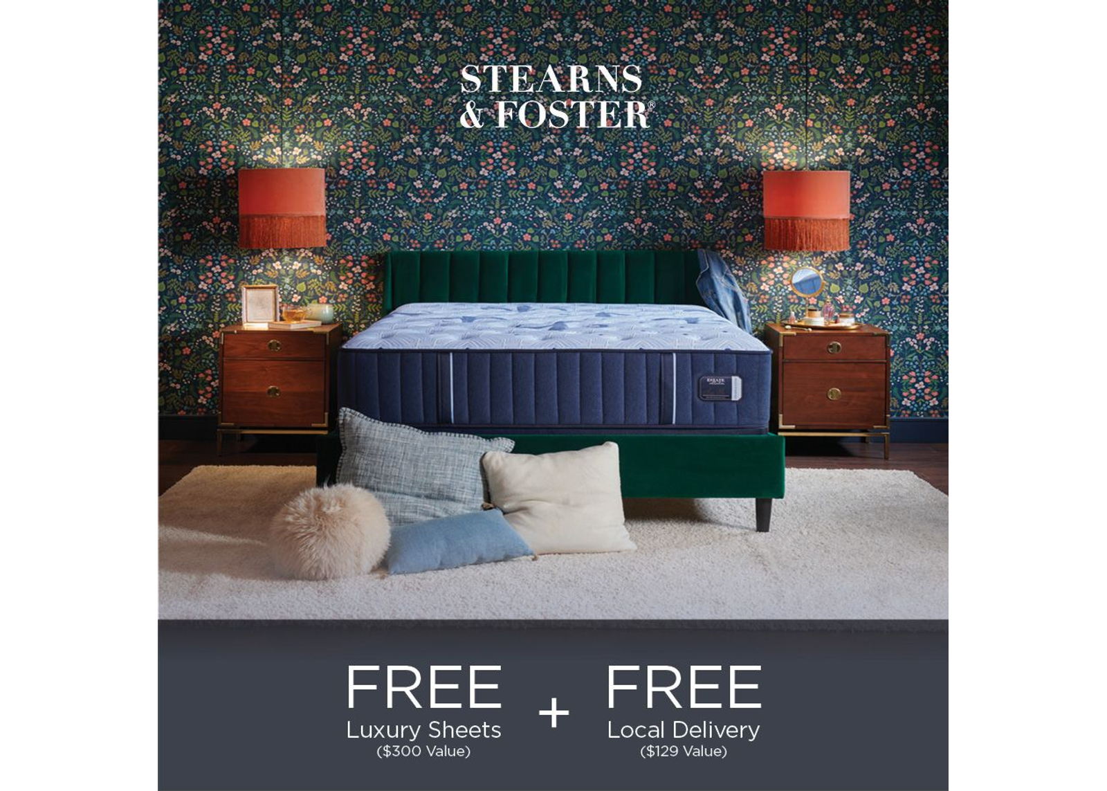 Stearns & Foster® Estate 14.5" Wrapped Coil Firm Tight Top King Mattress