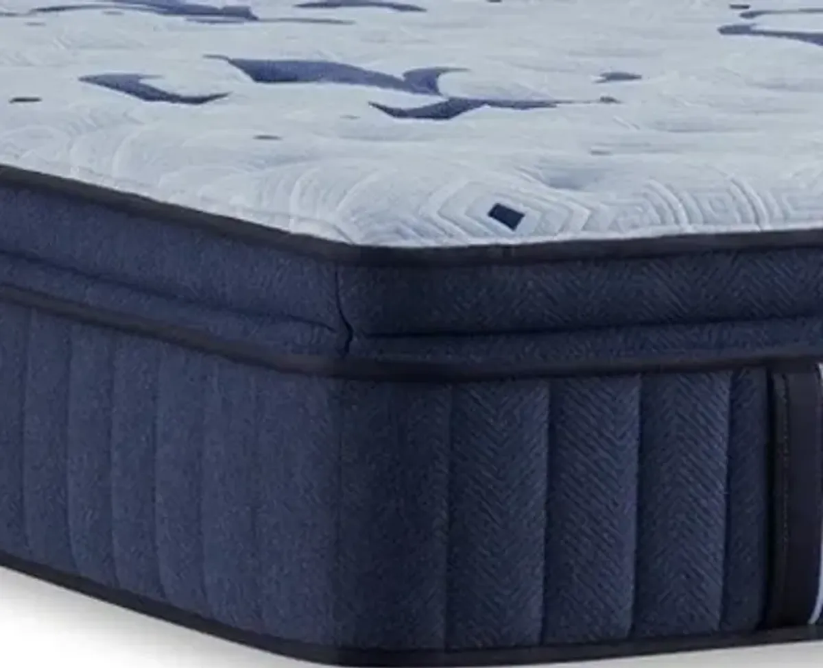 Stearns & Foster® Estate 15" Wrapped Coil Firm Euro Pillow Top Split California King Mattress, Includes 2 Pieces