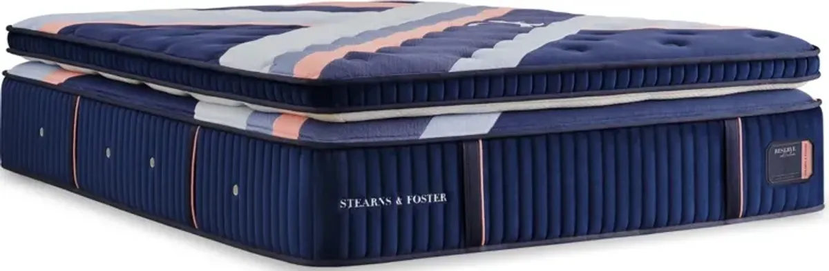 Stearns & Foster® Reserve Duet Wrapped Coil Firm Reversible Euro Pillow Top/Tight Top Queen Mattress