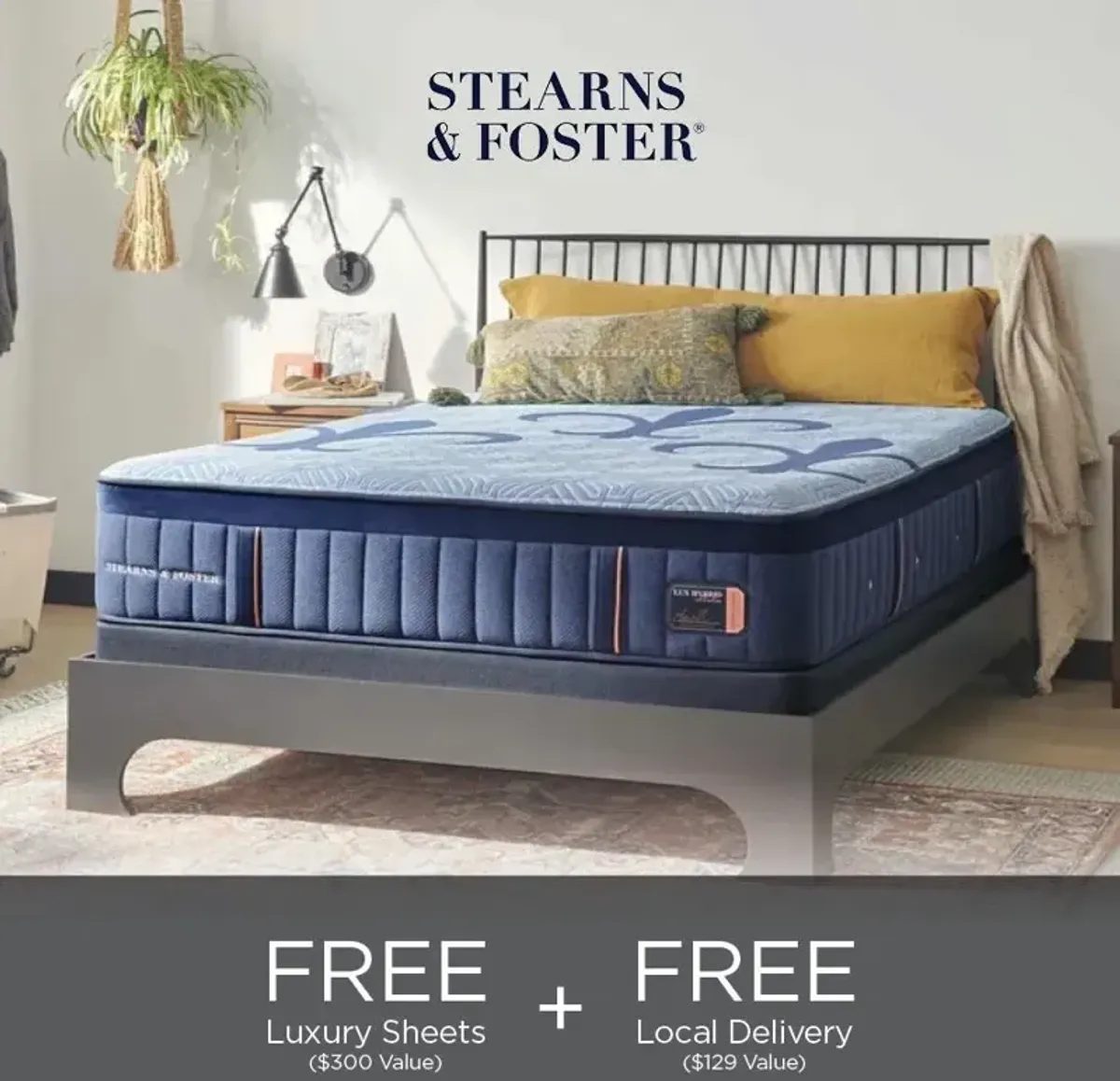 Stearns & Foster® Lux Hybrid Plush Tight Top Queen Mattress