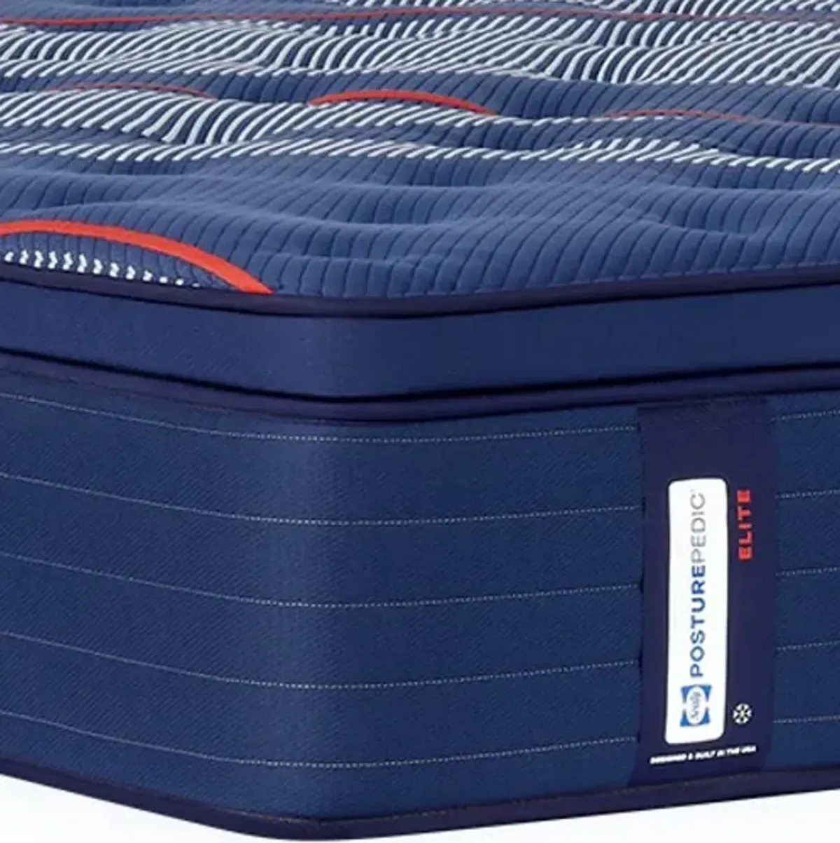 Sealy® Posturepedic® Elite Albany II Wrapped Coil 15" Plush Euro Pillow Top California King Mattress