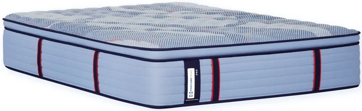 Sealy® Posturepedic® Pro Indianapolis 15" Wrapped Coil Medium Euro Pillow Top California King Mattress