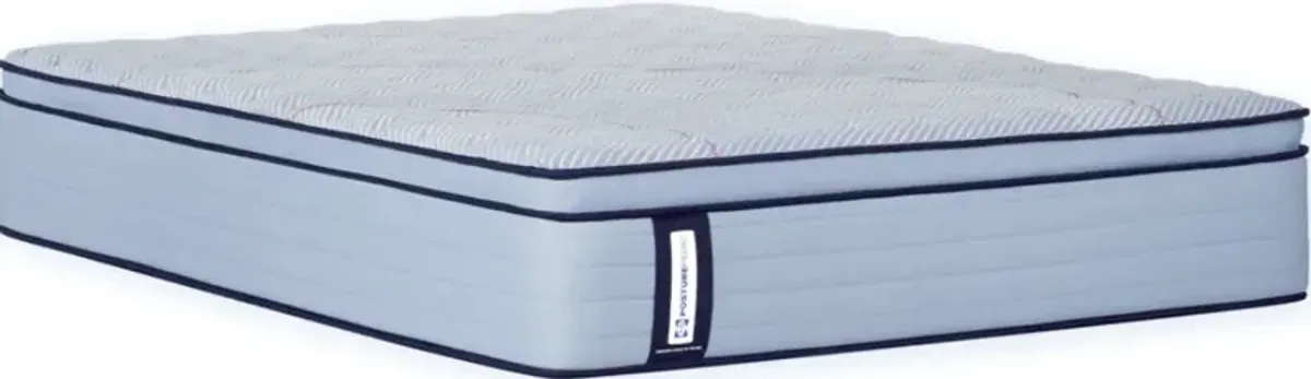 Sealy® Posturepedic® Orlando Wrapped Coil 14" Plush Euro Pillow Top Queen Mattress