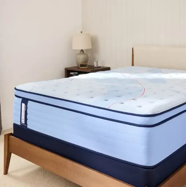 Sealy® Posturepedic® Plus Plainfield Wrapped Coil 15" Plush Euro Pillow Top Full Mattress