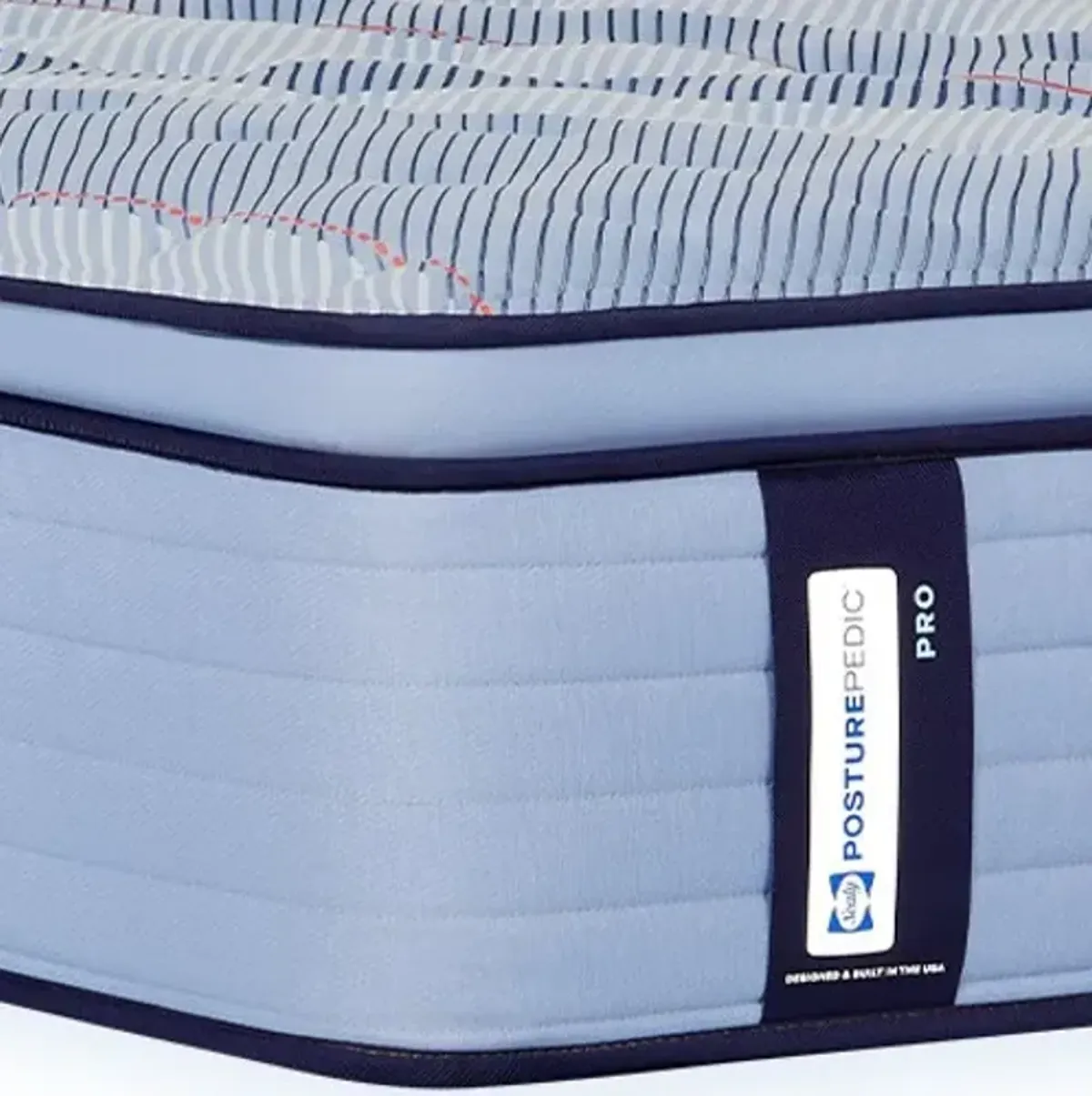 Sealy® Posturepedic® Pro Reno Wrapped Coil 15" Medium Euro Pillow Top Full Mattress
