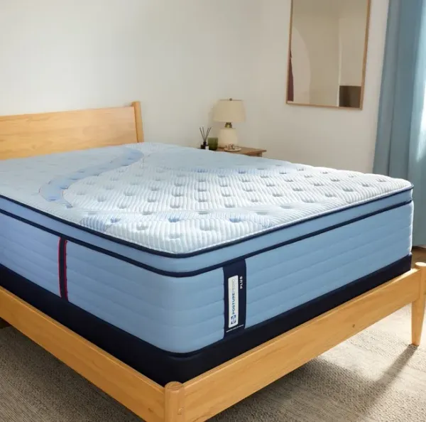 Sealy® Posturepedic® Plus Northbrook 15" Wrapped Coil Medium Euro Pillow Top Queen Mattress