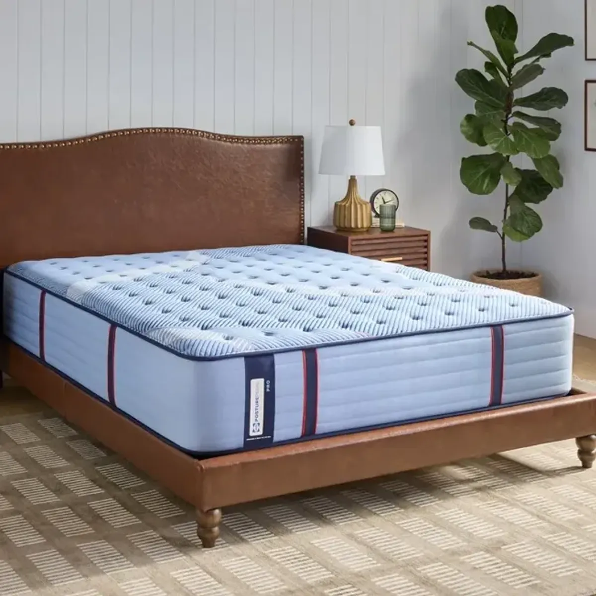 Sealy® Posturepedic® Pro Oldham 14" Wrapped Coil Firm Tight Top California King Mattress