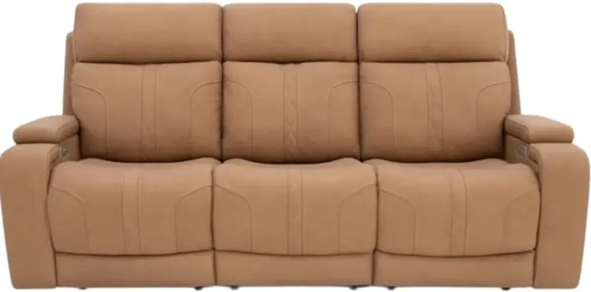 iPowr Summit Saddle Triple Power Zero Gravity Reclining Sofa with Heat and Massage