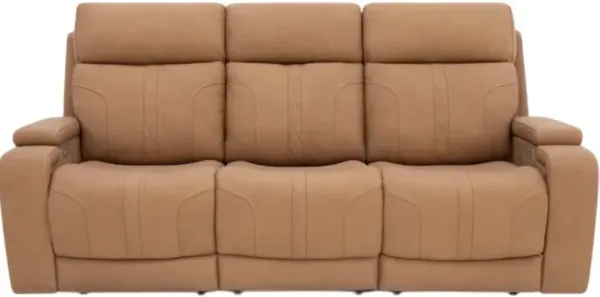 iPowr Summit Saddle Triple Power Zero Gravity Reclining Sofa with Heat and Massage