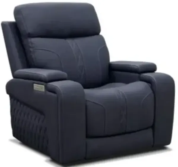 iPowr Leather Triple Power Zero Gravity Recliner with Heat and Massage