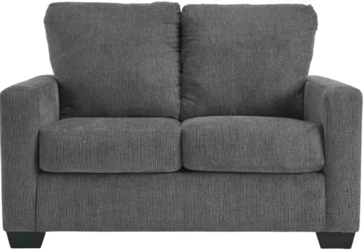 Signature Design by Ashley® Rannis Pewter Twin Sofa Sleeper