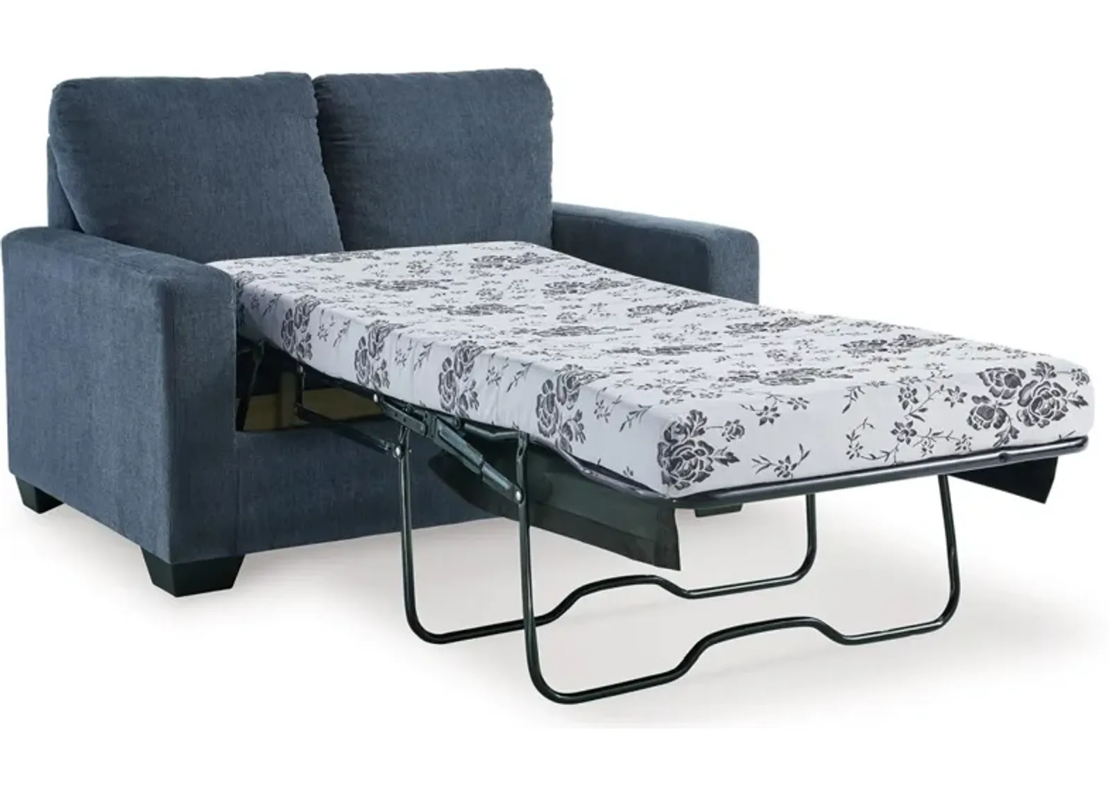 Signature Design by Ashley® Rannis Navy Twin Sofa Sleeper