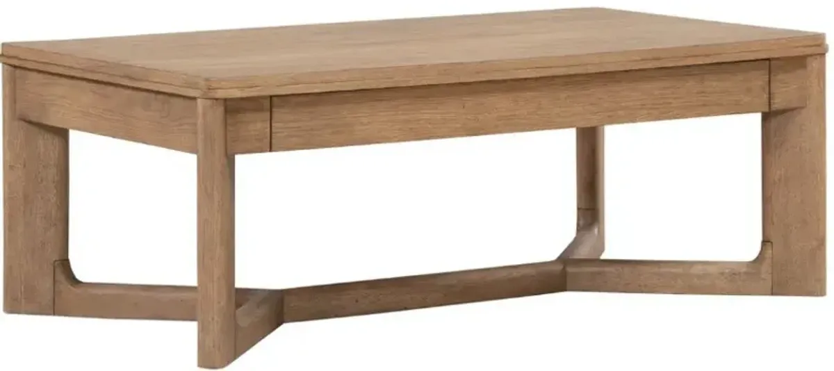 Liberty Furniture Ballentine Weathered Bronze Cocktail Table