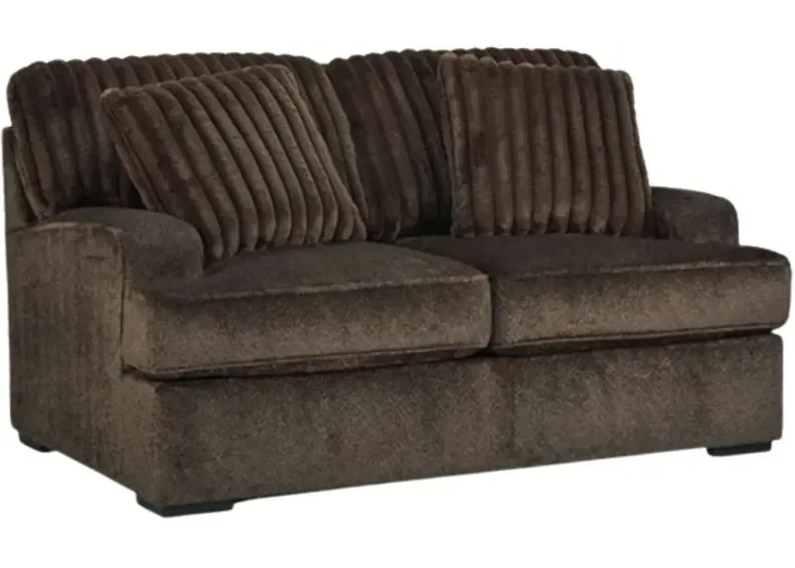 Benchcraft® Aylesworth Chocolate Loveseat