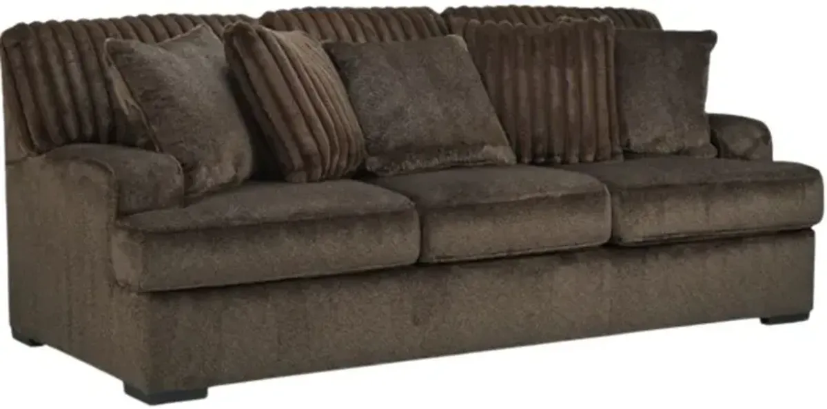 Benchcraft® Aylesworth Chocolate Sofa