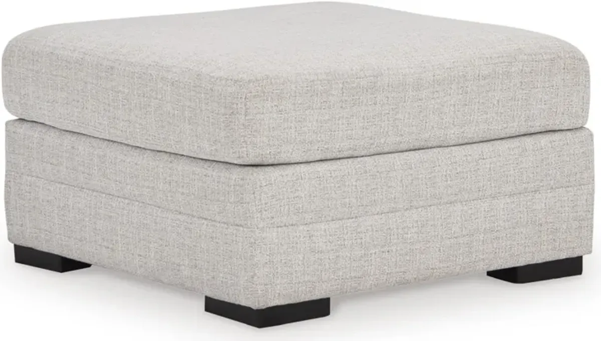 Benchcraft® Koralynn Stone Oversized Accent Ottoman