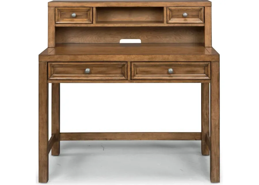 homestyles® Sedona Toffee Student Desk and Hutch