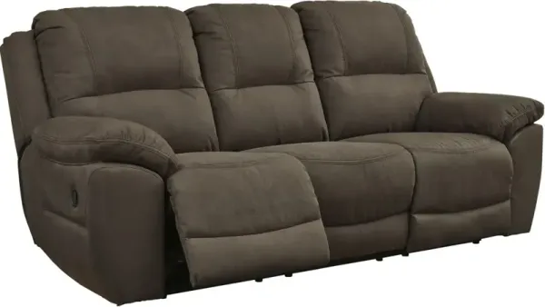 Signature Design by Ashley® Next-Gen Gaucho Espresso Manual Reclining Sofa