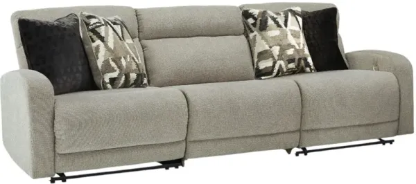 Signature Design by Ashley® Colleyville 3-Piece Stone Power Reclining Sectional