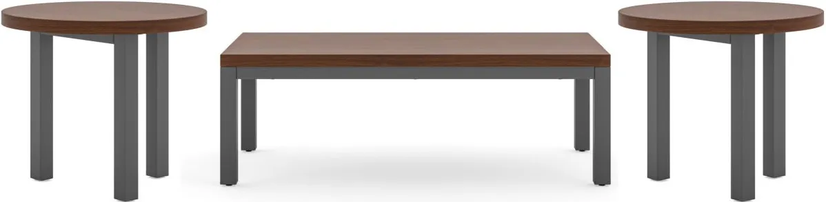 homestyles® Merge Brown 3-Piece Coffee Table Set