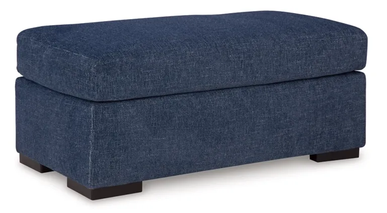 Benchcraft® Evansley Navy Ottoman