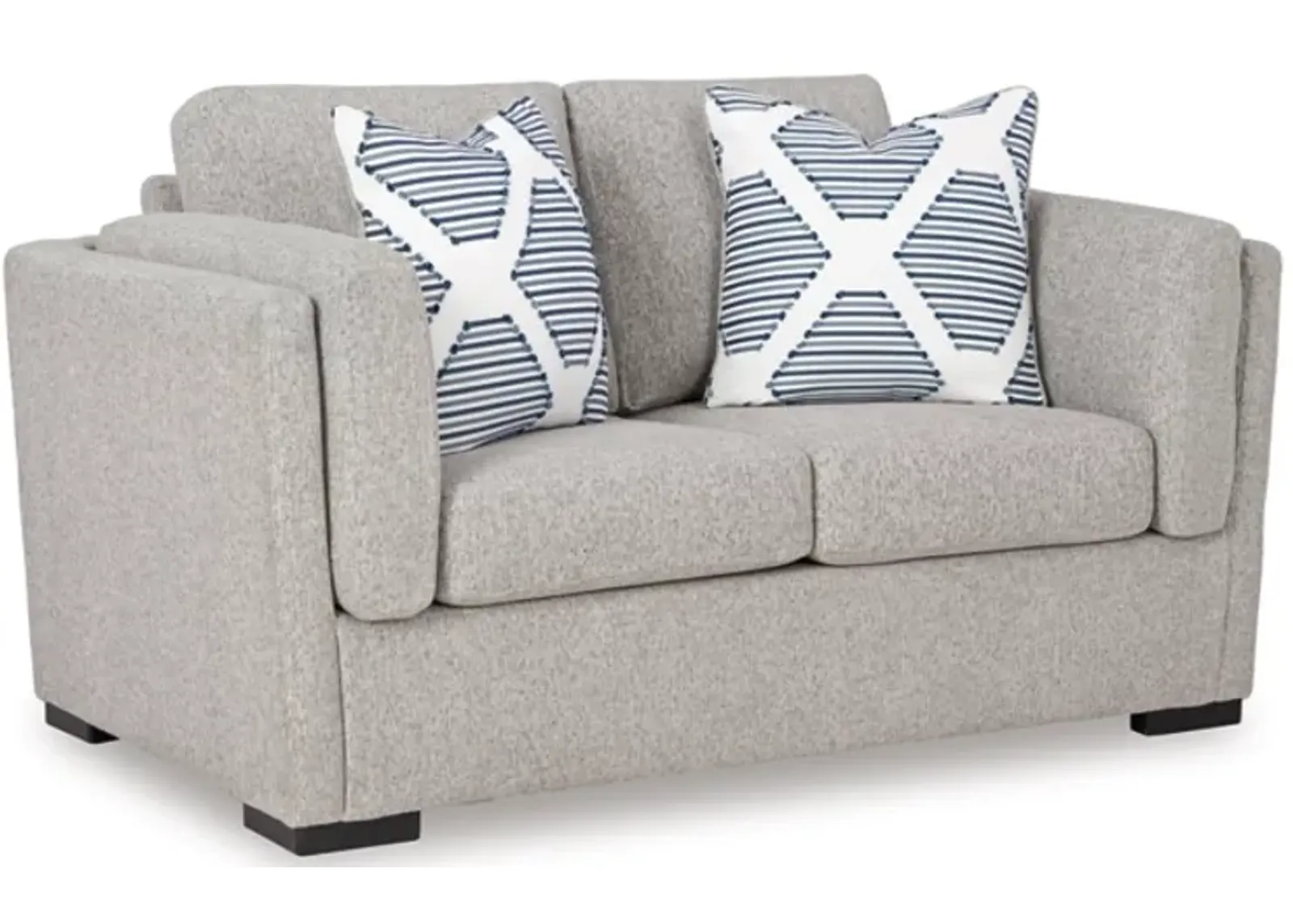 Benchcraft® Evansley Pewter Loveseat