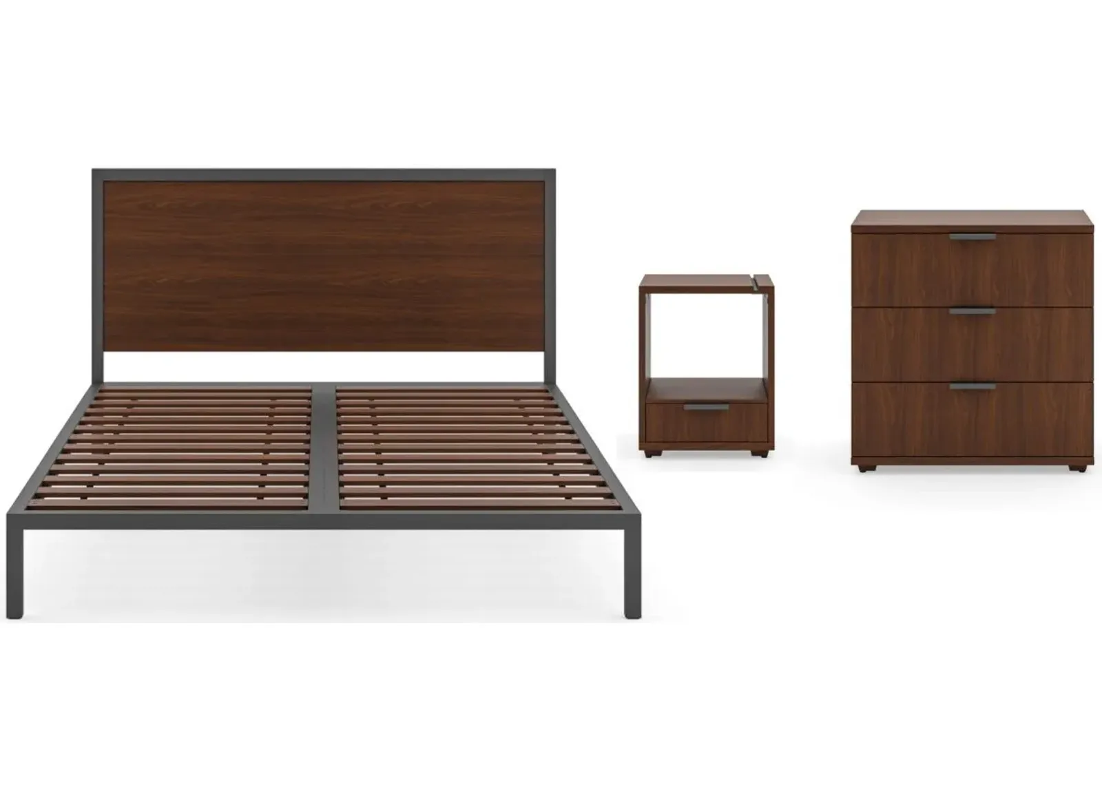 homestyles® Merge Brown Queen Bed, Nightstand, and Chest