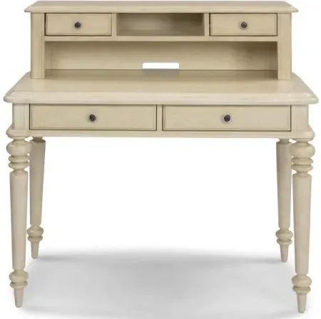 homestyles® Provence White Desk with Hutch