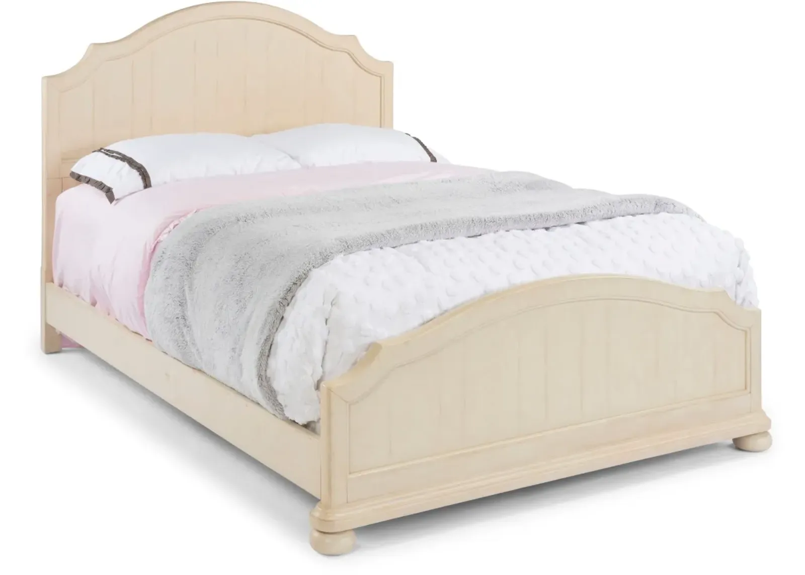 homestyles® Provence Antiqued White Queen Bed