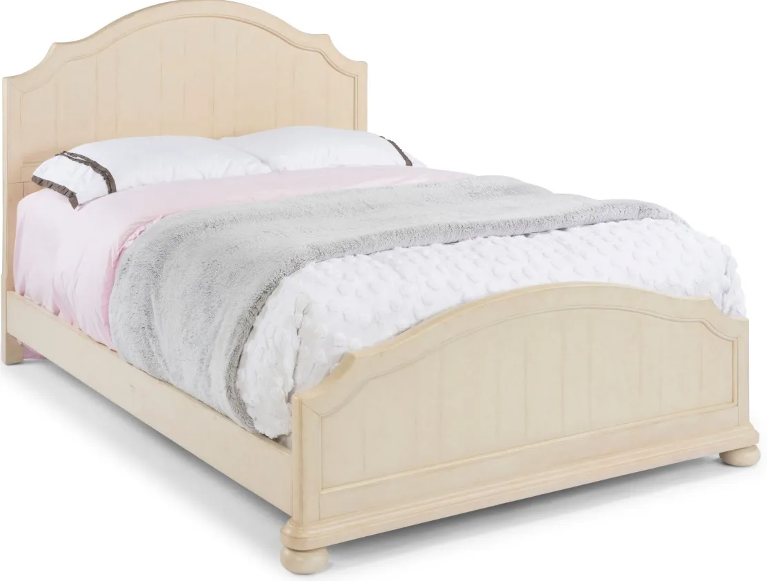 homestyles® Provence Antiqued White Queen Bed