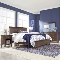 Homestyles® Southport 4-Piece Distressed Oak King Bedroom Set
