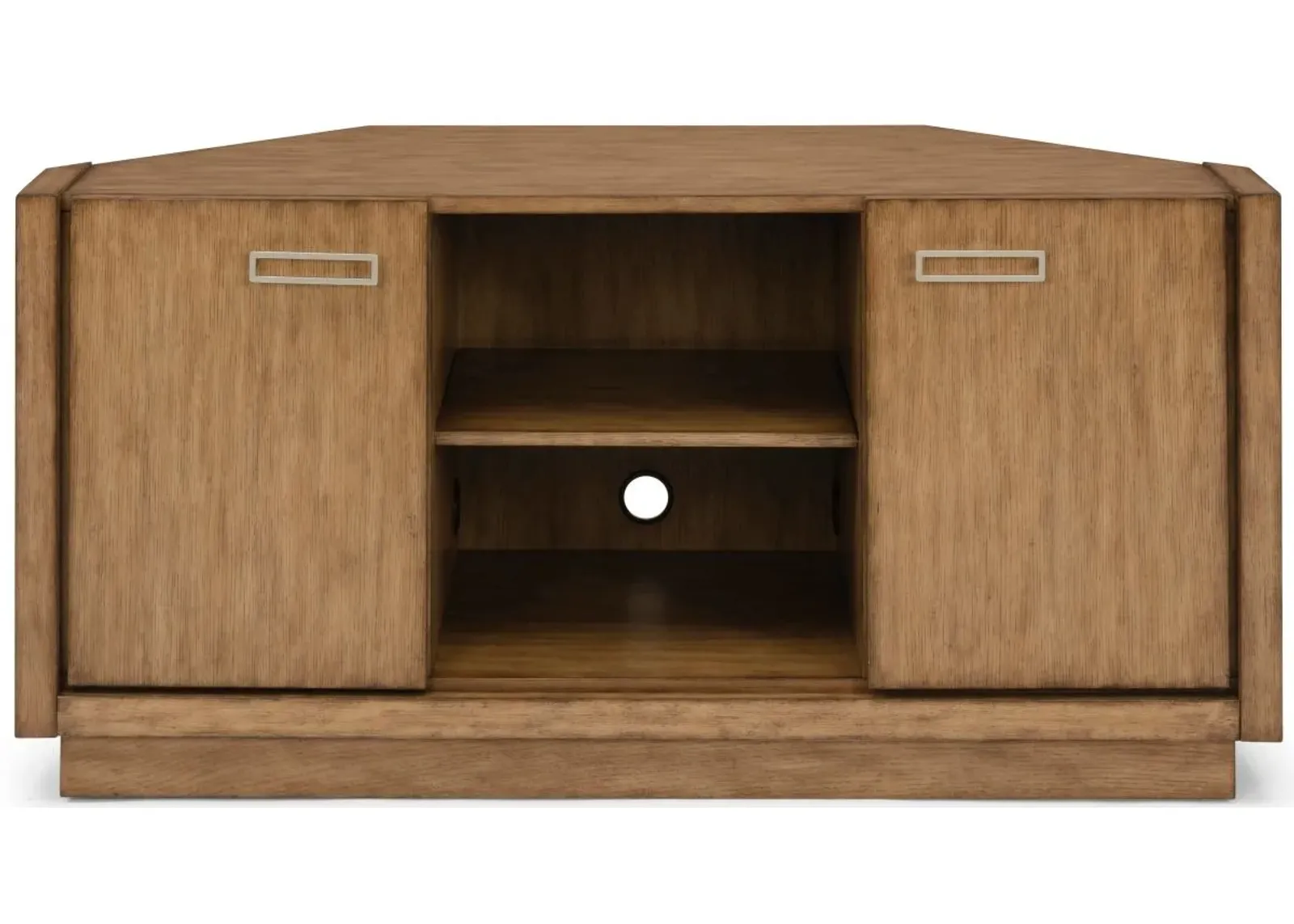 homestyles® Big Sur Oak Corner Entertainment Console