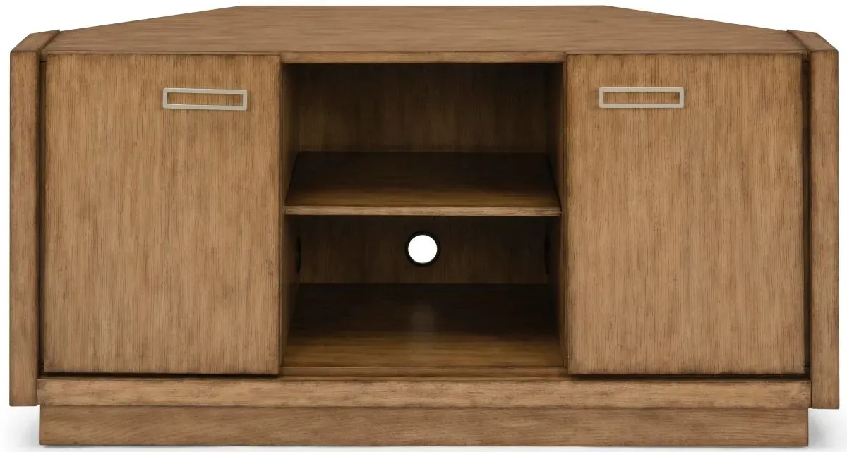 homestyles® Big Sur Oak Corner Entertainment Console