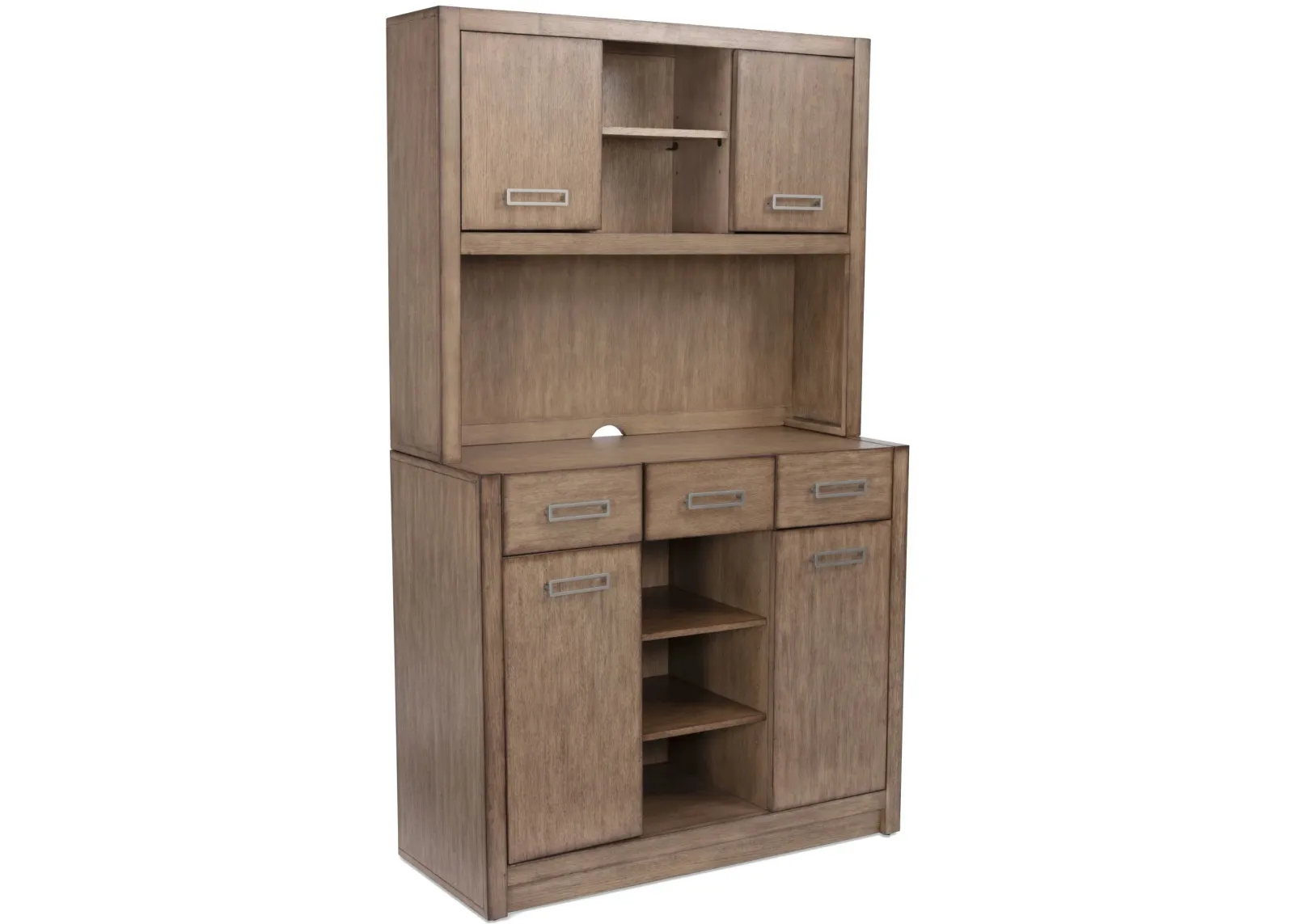 homestyles® Big Sur Brown Buffet with Hutch