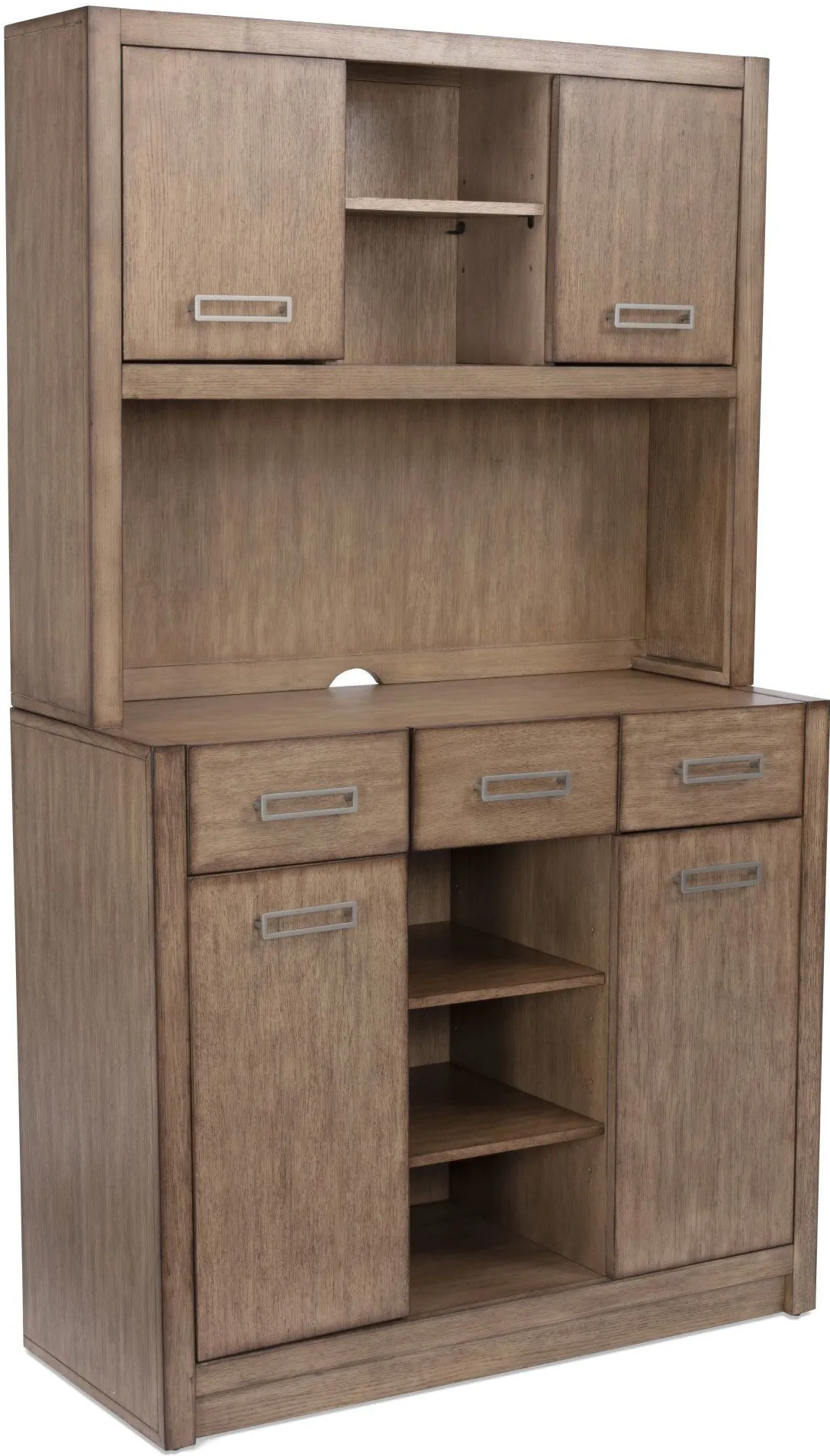 homestyles® Big Sur Brown Buffet with Hutch