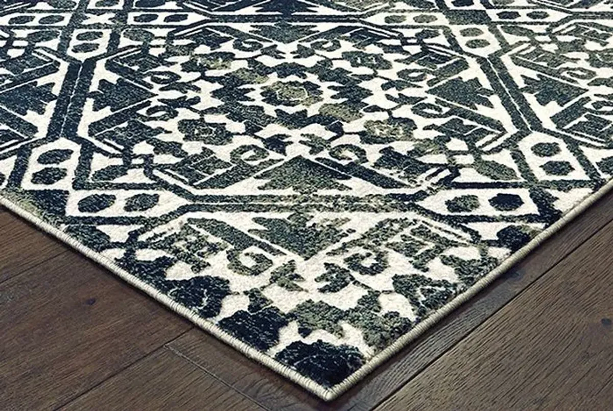Oriental Weavers Bowen White 10'x13' Rug