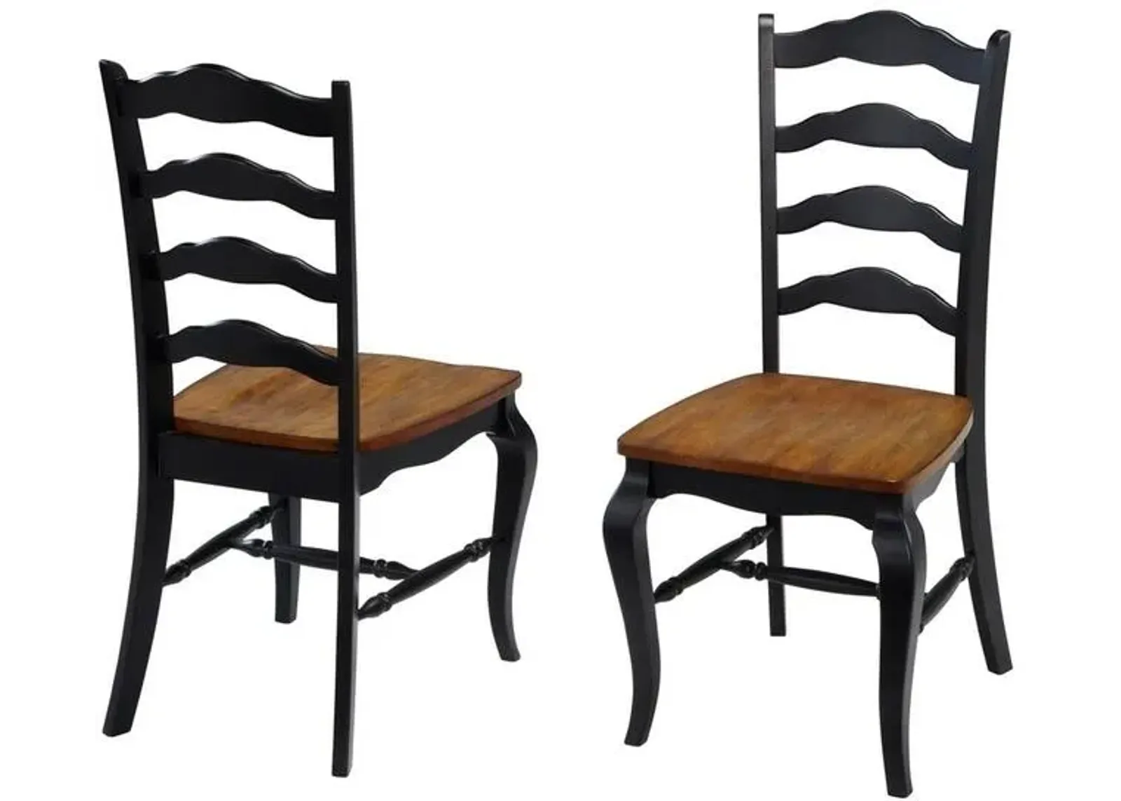 homestyles® French Countryside 2-Piece Black Chair