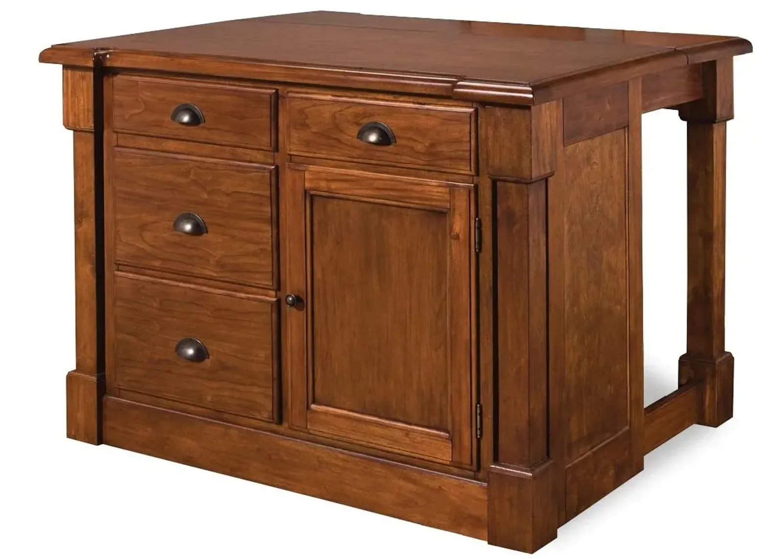 homestyles® Aspen Brown Kitchen Island