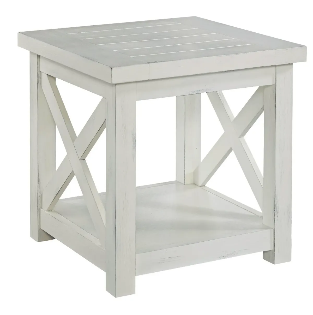 homestyles® Seaside Lodge Off-White End Table