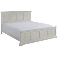 homestyles® Seaside Lodge Hand-Rubbed White King Bed