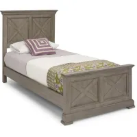 homestyles® Mountain Lodge Gray Twin Bed