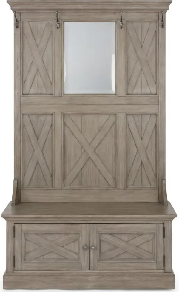 homestyles® Mountain Lodge Gray Hall Tree