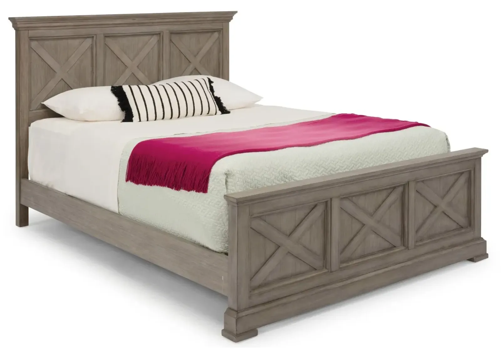 Homestyles® Mountain Lodge Gray Queen Bed