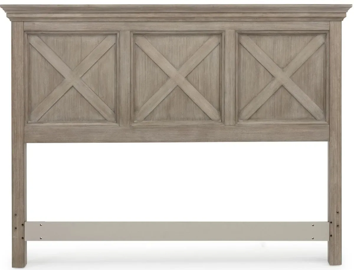 homestyles® Mountain Lodge Gray Queen Headboard